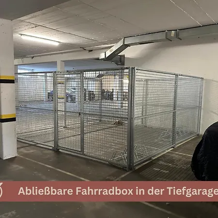 Lägenhet New York - Fuer Freunde & Familien, Stadtnah, Parkplatz, E-ladestation, Gitterbox Fuer Fahrraeder, Fitnessstudio, Digitale Gaestemappe Mit Restaurant- Und Unternehmenstipps *