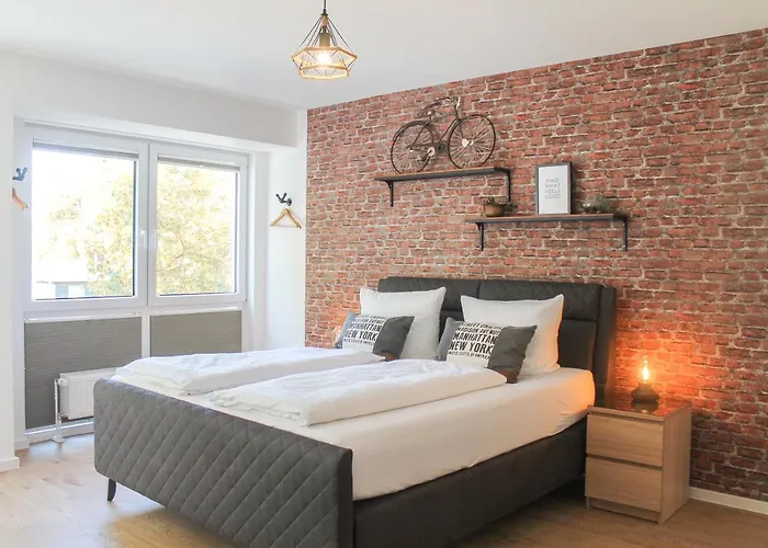 New York - Fuer Freunde & Familien, Stadtnah, Parkplatz, E-ladestation, Gitterbox Fuer Fahrraeder, Fitnessstudio, Digitale Gaestemappe Mit Restaurant- Und Unternehmenstipps Apartment *