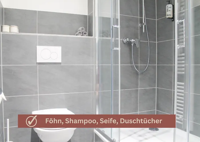 Apartment New York - Fuer Freunde & Familien, Stadtnah, Parkplatz, E-ladestation, Gitterbox Fuer Fahrraeder, Fitnessstudio, Digitale Gaestemappe Mit Restaurant- Und Unternehmenstipps